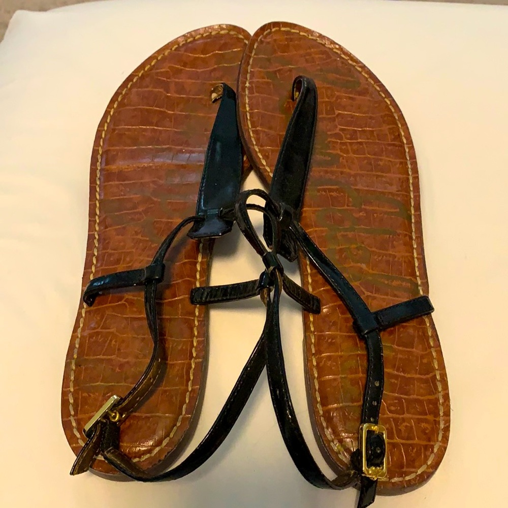 Black 9.5 Sam Edelman Gigi sandals